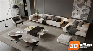 Sofa Minotti Skp Files 